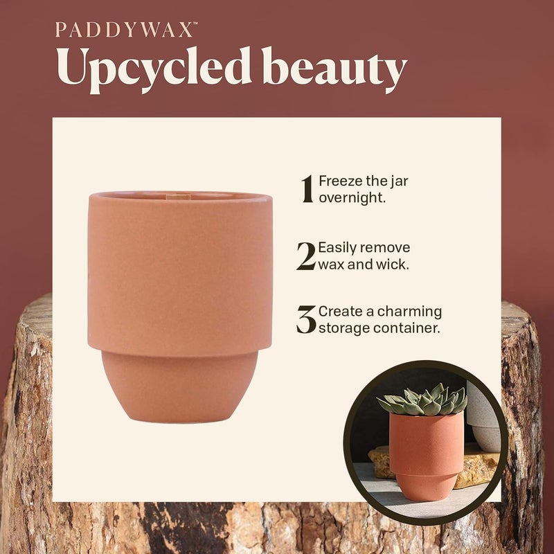 Paddywax National Parks Artisan Soy Wax Scented Candle Made in the USA  11-Ounce Textured Ceramic Jar  Grand Canyon - Image 4